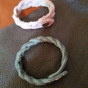 Leather Braided Bracelets